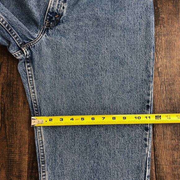 Levi’s VTG 90s 550 Jean High Rise Relaxed Fit Tapered Leg Waist 32 Tag Size 16 L - Picture 13 of 16